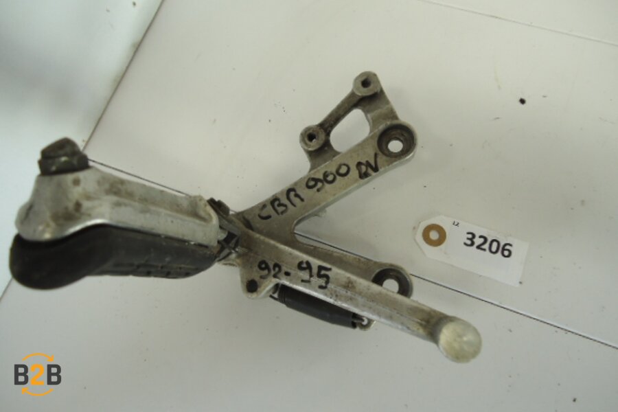 voetsteunen en schetsplaten, schetsplaat voetsteun rempedaal