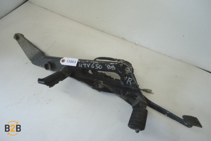 voetsteunen en schetsplaten, schetsplaat voetsteun rempedaal