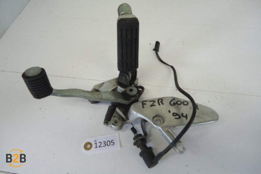 voetsteunen en schetsplaten, schetsplaat voetsteun rempedaal