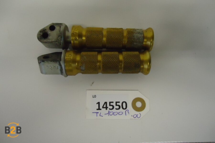 voetsteunen en schetsplaten, voetsteun