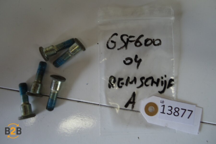 bout, bout remschijf