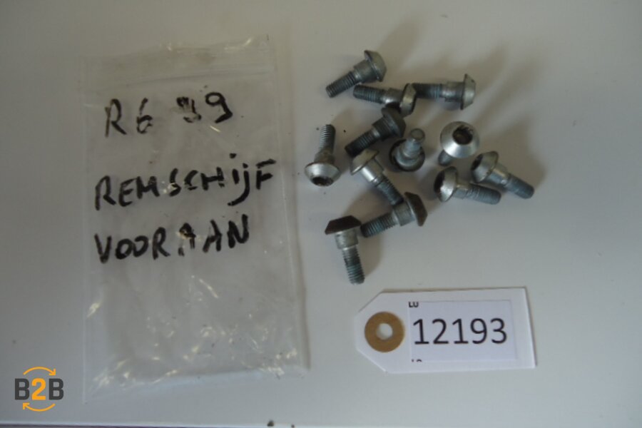 bout, bout remschijf