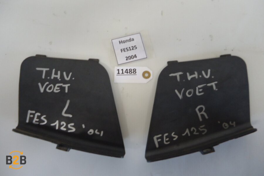 cover, cover boven voetsteun