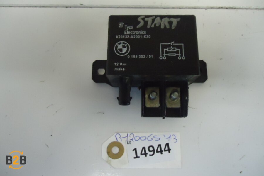 elektrische component, startrelais
