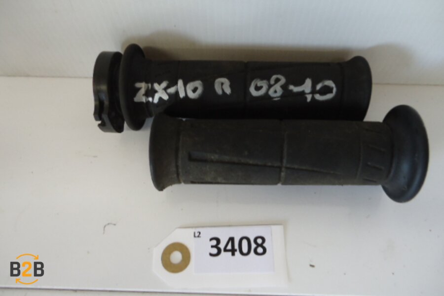 handvat en gashendel