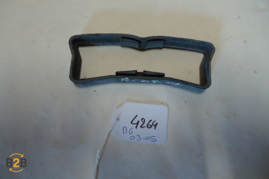 rubber, rubber luchthapper kant kopkuip