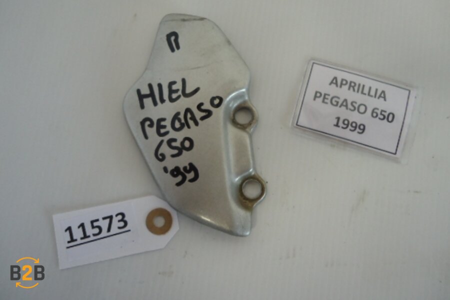 voetsteunen en schetsplaten, hielplaat