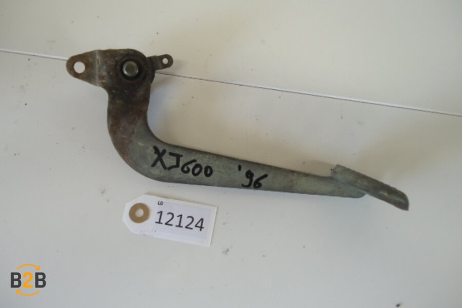 voetsteunen en schetsplaten, rempedaal