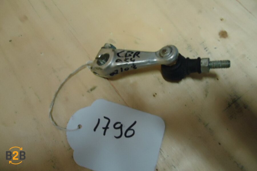 voetsteunen en schetsplaten, schakelarm