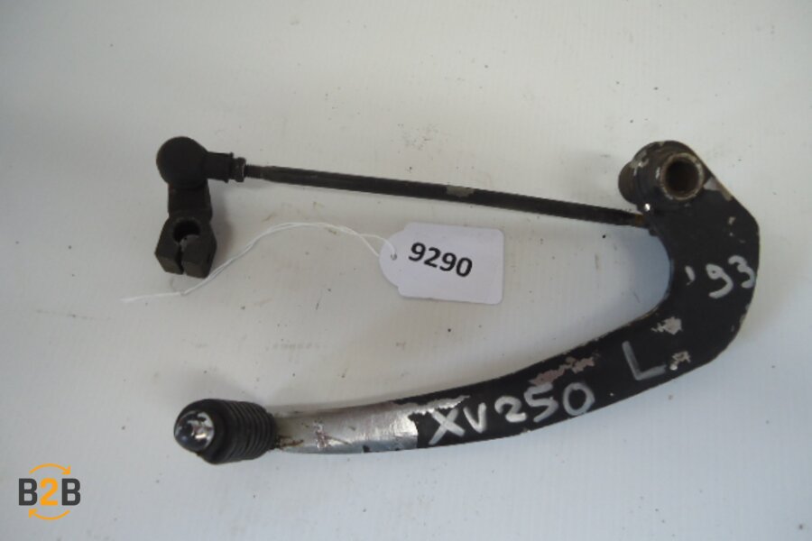 voetsteunen en schetsplaten, schakelpedaal