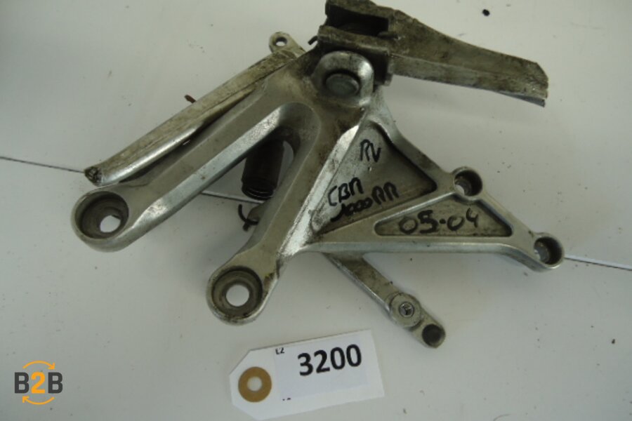 voetsteunen en schetsplaten, schetsplaat voetsteun rempedaal