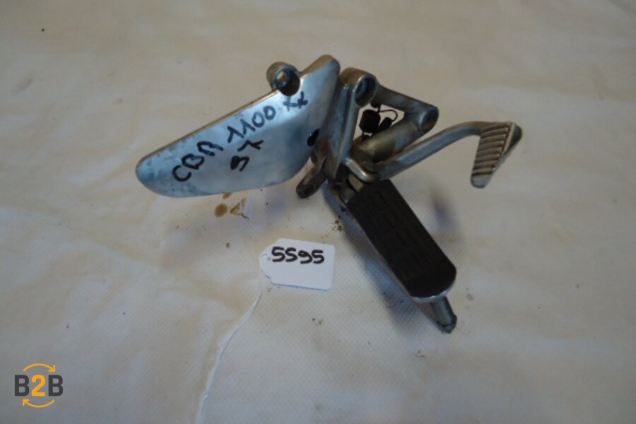 voetsteunen en schetsplaten, schetsplaat voetsteun rempedaal