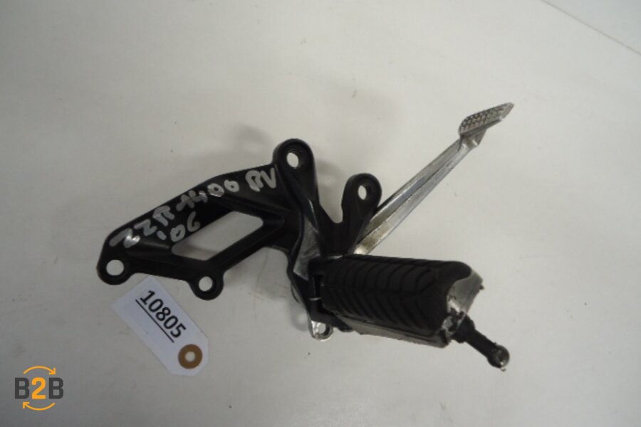 voetsteunen en schetsplaten, schetsplaat voetsteun rempedaal