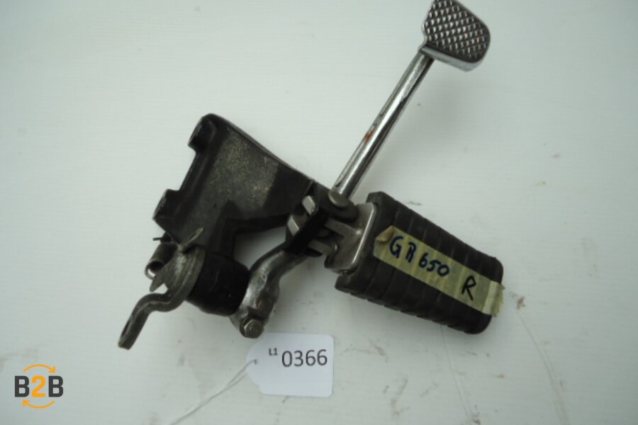 voetsteunen en schetsplaten, schetsplaat voetsteun rempedaal