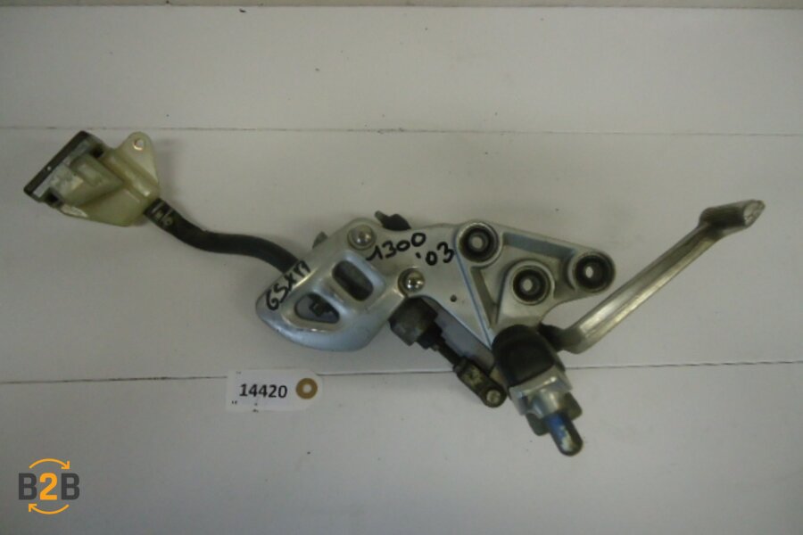 voetsteunen en schetsplaten, schetsplaat voetsteun rempedaal