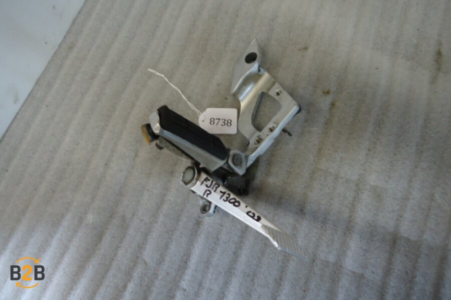 voetsteunen en schetsplaten, schetsplaat voetsteun rempedaal