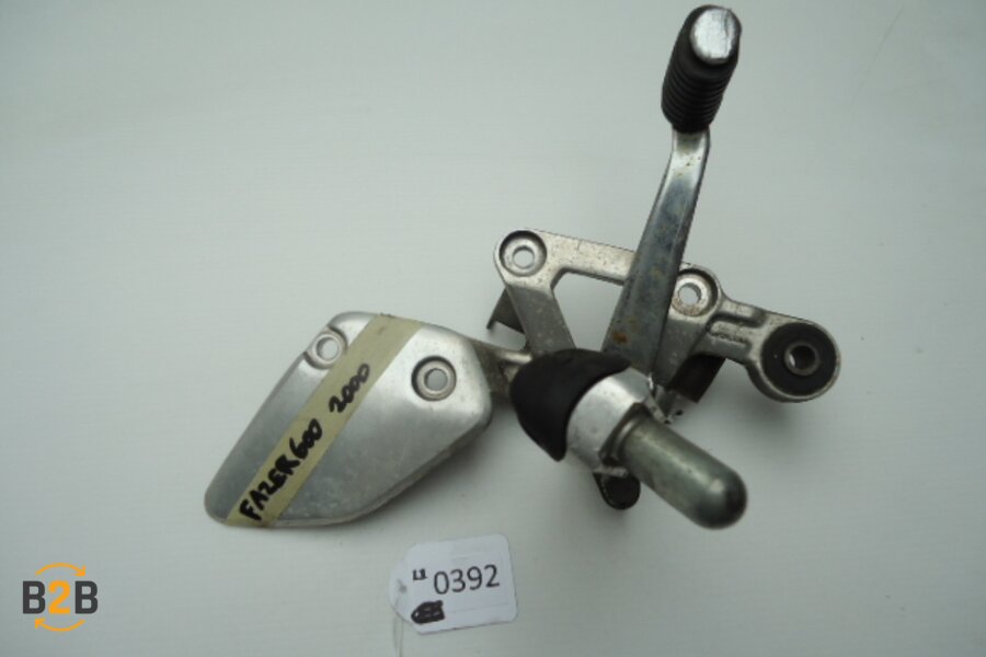 voetsteunen en schetsplaten, schetsplaat voetsteun rempedaal