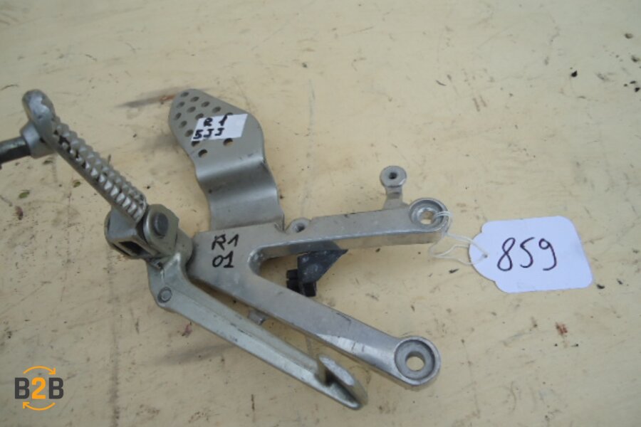 voetsteunen en schetsplaten, schetsplaat voetsteun rempedaal