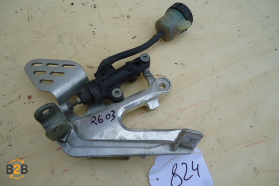 voetsteunen en schetsplaten, schetsplaat voetsteun rempedaal