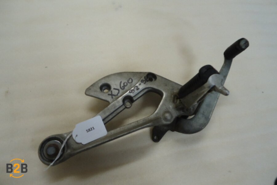 voetsteunen en schetsplaten, schetsplaat voetsteun rempedaal