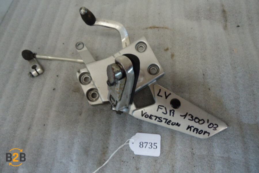 voetsteunen en schetsplaten, schetsplaat voetsteun schakelpedaal