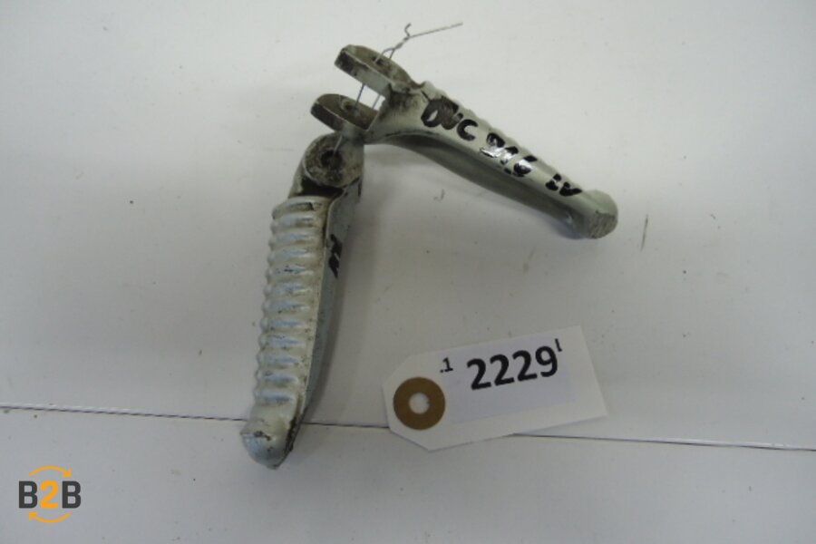 voetsteunen en schetsplaten, voetsteun