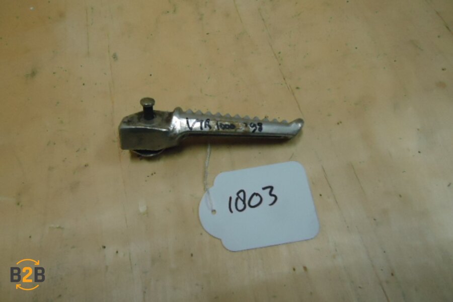 voetsteunen en schetsplaten, voetsteun