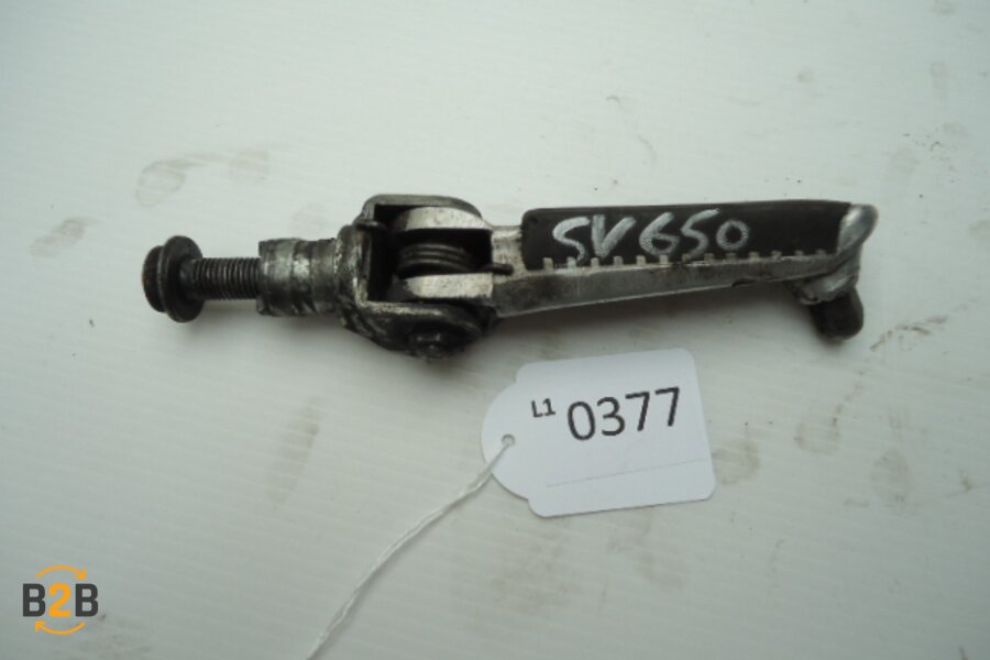 voetsteunen en schetsplaten, voetsteun