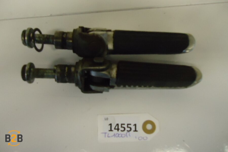 voetsteunen en schetsplaten, voetsteun