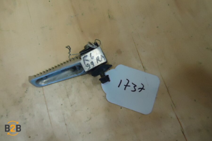 voetsteunen en schetsplaten, voetsteun