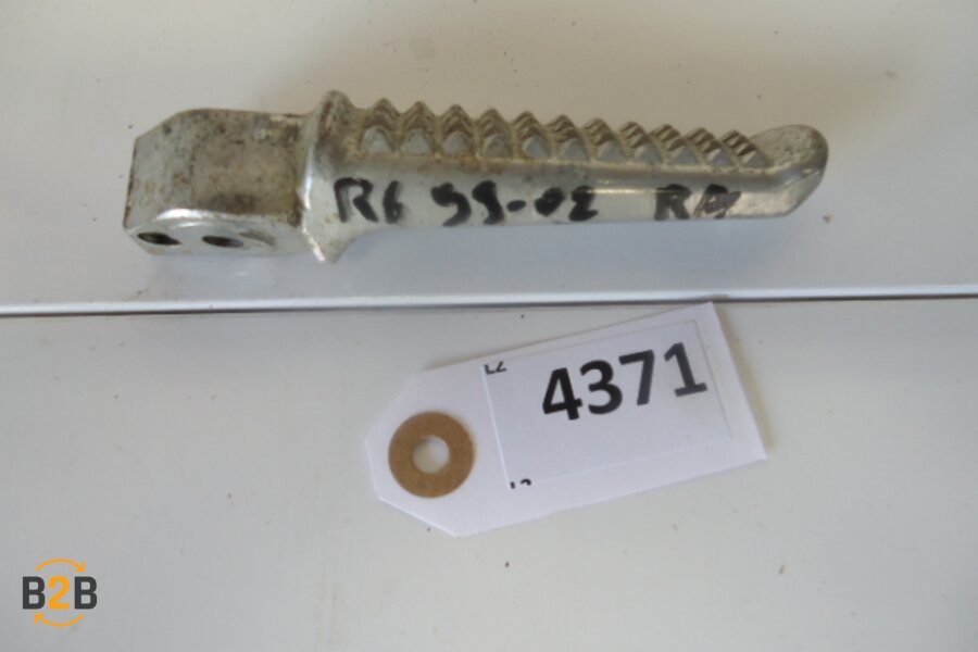 voetsteunen en schetsplaten, voetsteun