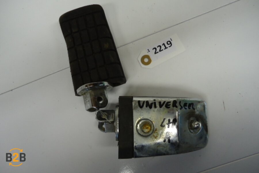 voetsteunen en schetsplaten, voetsteun