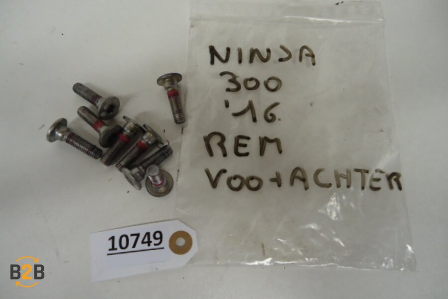 bout, bout remschijf