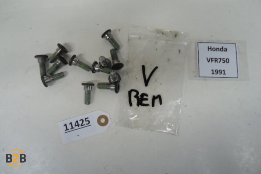 bout, bout remschijf