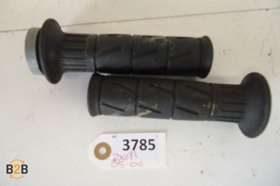 handvat en gashendel