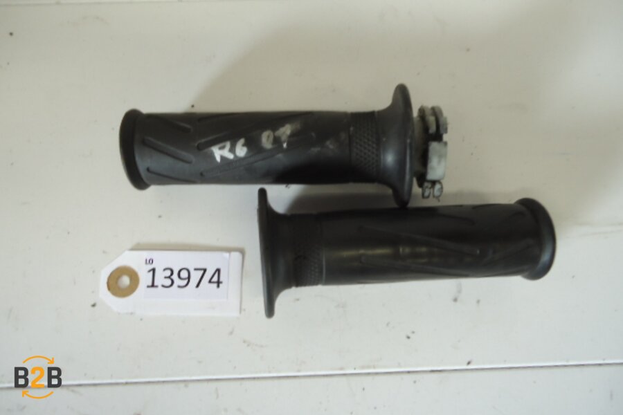 handvat en gashendel