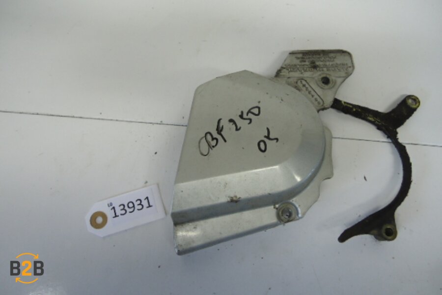 kettingcover, kettingcover op motorblok