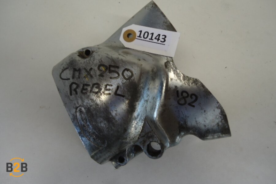 kettingcover, kettingcover op motorblok