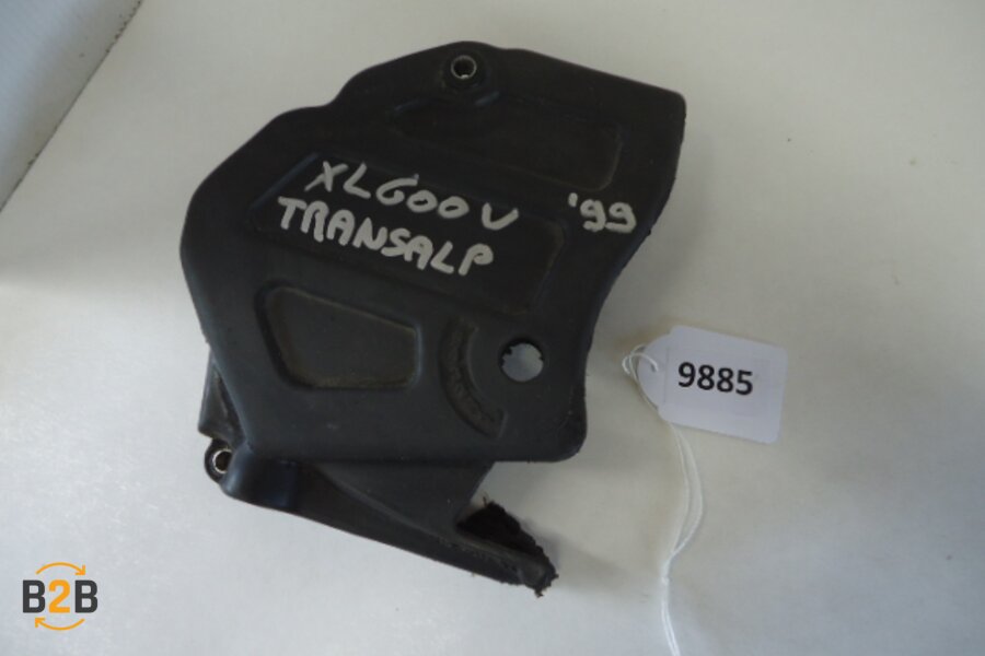 kettingcover, kettingcover op motorblok