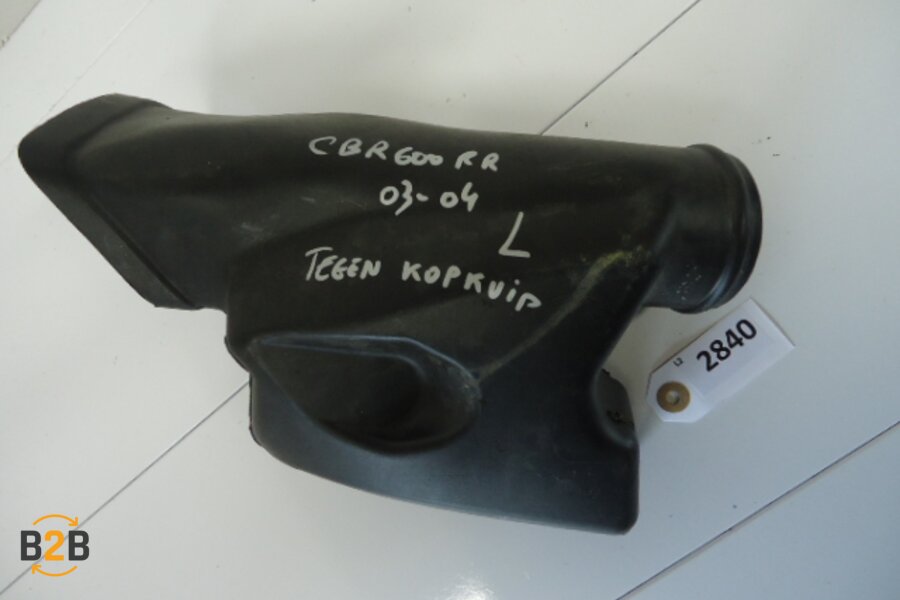 luchthapper, luchtbuis deel tegen kopkuip