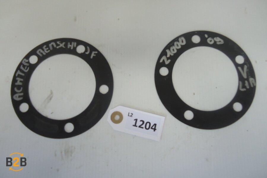 remschijf, dichtingsring