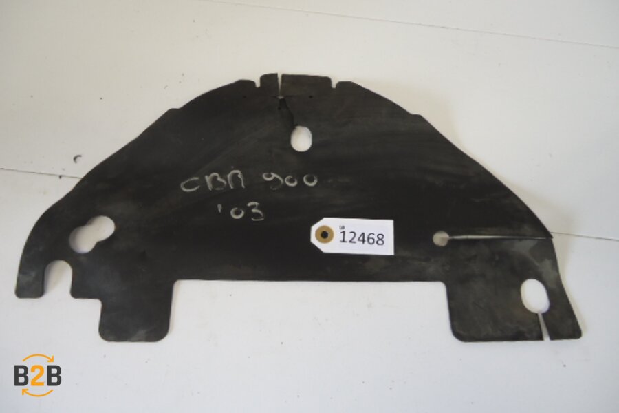 rubber, rubber boven radiator