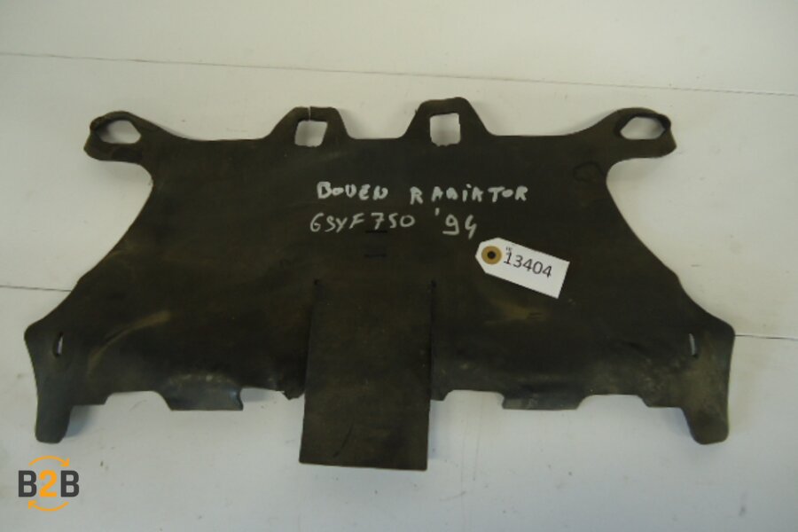 rubber, rubber boven radiator