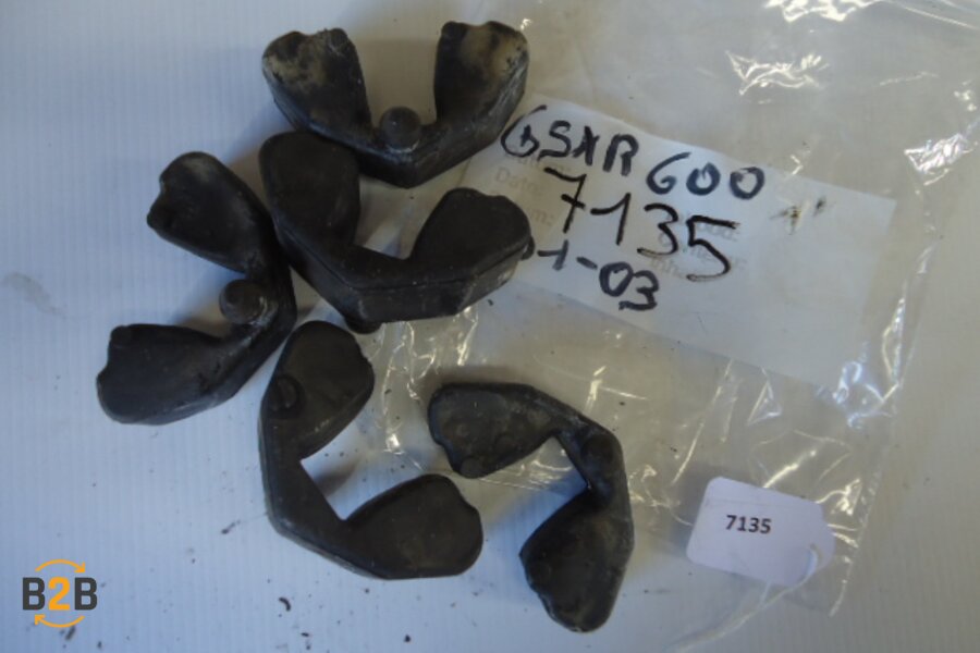 rubber, rubber kettingklok