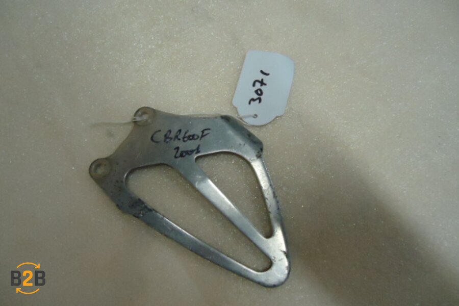 voetsteunen en schetsplaten, hielplaat