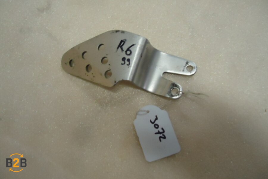 voetsteunen en schetsplaten, hielplaat