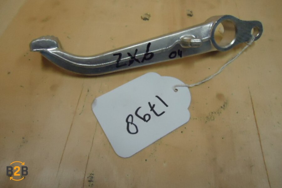 voetsteunen en schetsplaten, rempedaal