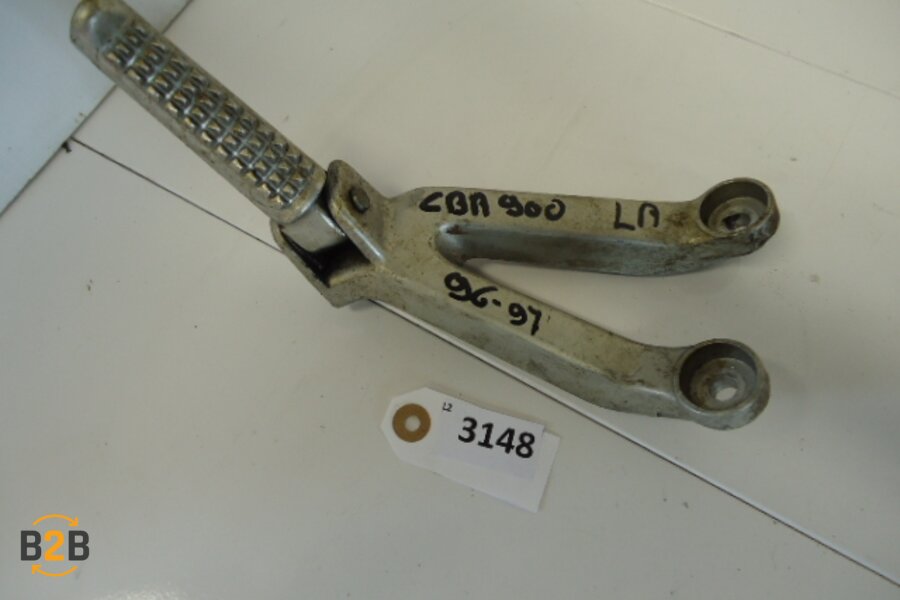 voetsteunen en schetsplaten, schakelpedaal