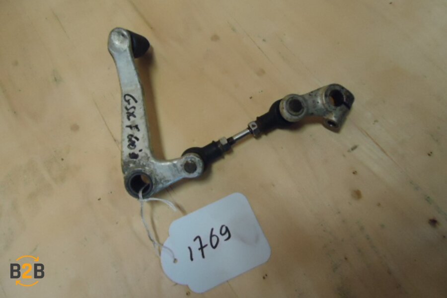 voetsteunen en schetsplaten, schakelpedaal