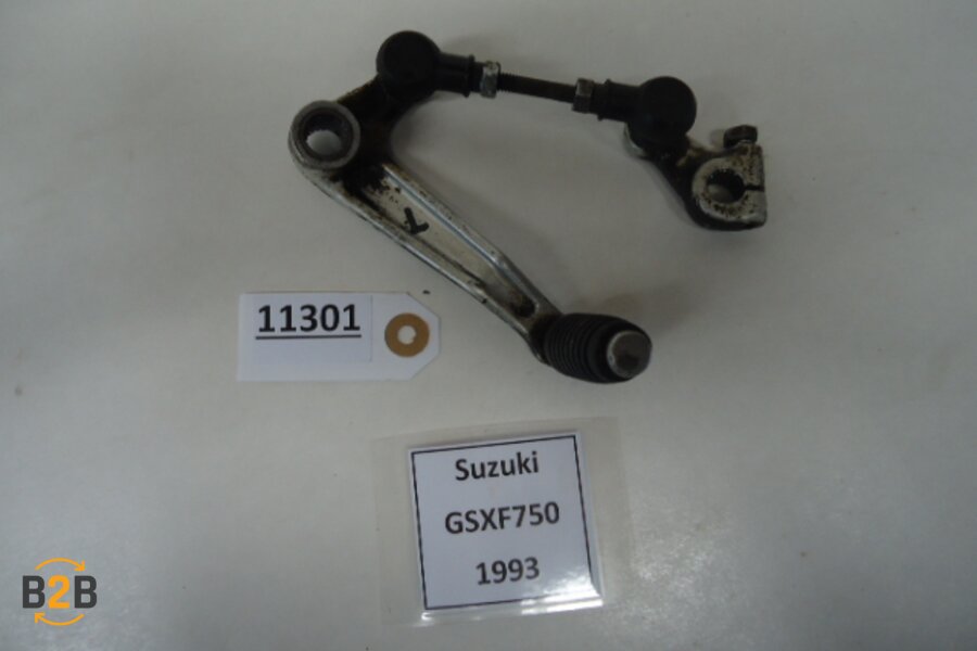 voetsteunen en schetsplaten, schakelpedaal